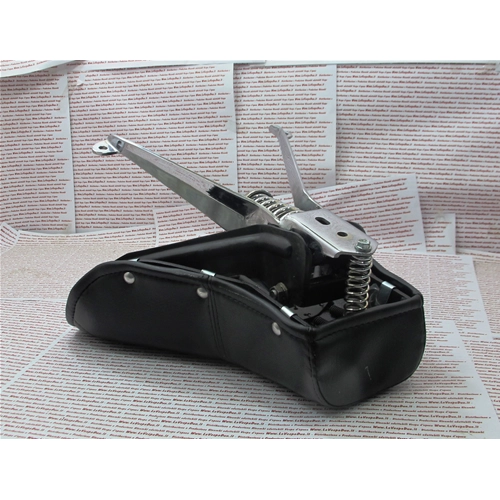 Estructura del asiento delantero completa con asa y cubierta negra para VESPA 150 VL2T VL3T VB1T de 1956 a 1959.