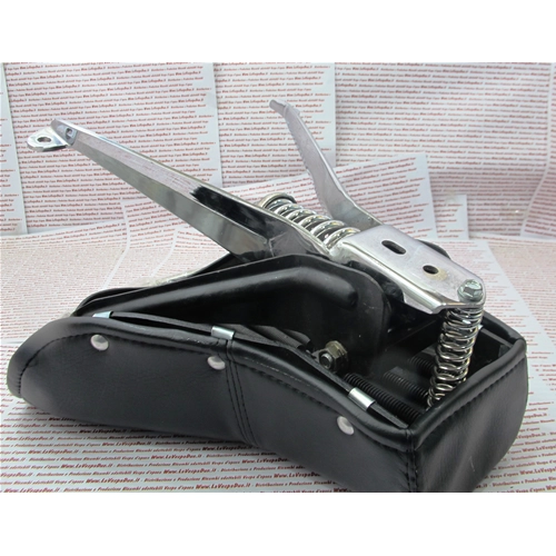 Estructura del asiento delantero completa con asa y cubierta negra para VESPA 150 VL2T VL3T VB1T de 1956 a 1959.