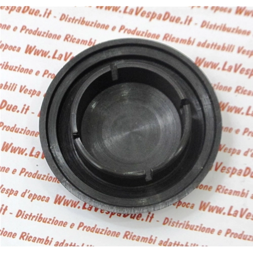 Schwarze Kunststoff-Bremstrommelkappen vorne und hinten für VESPA 50 90 125 PK XL RUSH N HP FL2 ro 266306