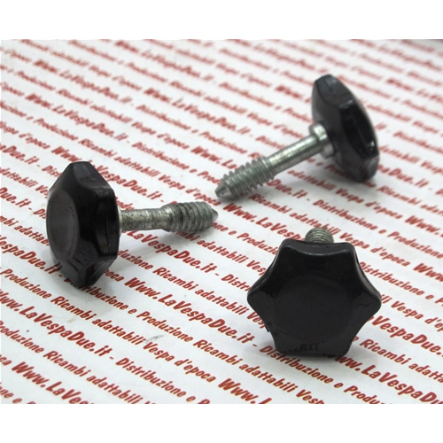 Pomello vite perno per sella singola VESPA 50 N L R prima serie 125 PRIMAVERA ET3 galletto r.o. 015540