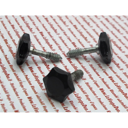 Pomello vite perno per sella singola VESPA 50 N L R prima serie 125 PRIMAVERA ET3 galletto r.o. 015540