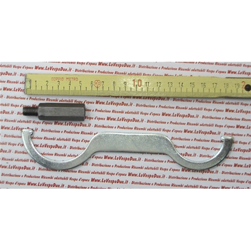 Front and rear shock absorber adjustment wrench with spacer for VESPA 50 90 125 150 160 180 200 NLR PX PE ARCOBALENO