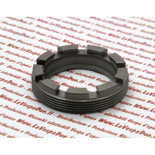 Tuerca anular roscada de 9 muescas, 40 x 54 x 13,2 mm, para fijar el cojinete del retén de aceite del eje de la caja de cambios para VESPA 160 GS 180 SS