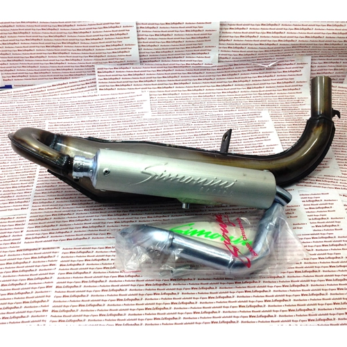 SIMONINI expansion muffler in ALUMINUM for VESPA 50 90 NLR SPECIAL