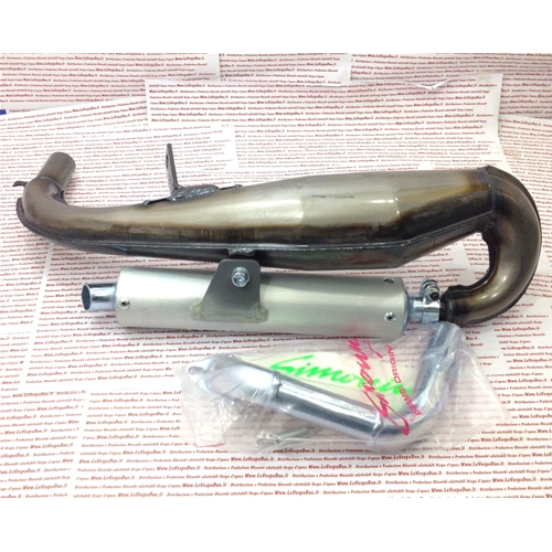 SIMONINI expansion muffler in ALUMINUM for VESPA 50 90 NLR SPECIAL