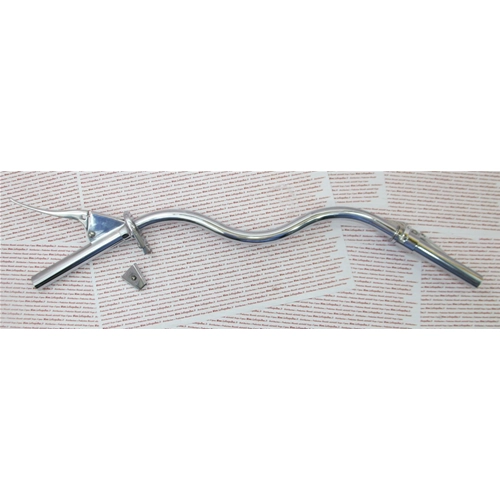 Manubrio cromato completo per VESPA 125 VM1T VM2T VN1T VN2T 150 VL1T VL2T VL3T APE AB3T AB4T faro basso struzzo