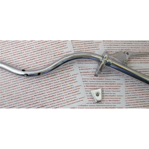 Manubrio cromato completo per VESPA 125 VM1T VM2T VN1T VN2T 150 VL1T VL2T VL3T APE AB3T AB4T faro basso struzzo