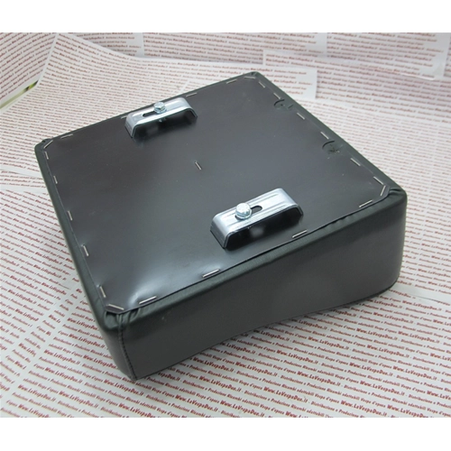 Cojín trasero verde con forma para VESPA 125 150 V30T V33T VM1/2T VU1T VN1/2T 150 VL1/2/3T VB1T de 1951 a 1958, completo con placas de fijación.