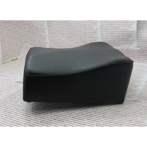 Cojín trasero negro con forma para VESPA 125 150 cc V30T V33T VM1/2T VU1T VN1/2T 150 cc VL1/2/3T VB1T de 1951 a 1958, completo con placas de fijación.