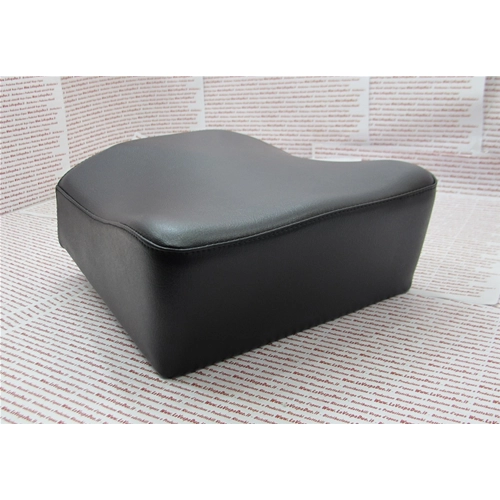 Cojín trasero negro con forma para VESPA 125 150 cc V30T V33T VM1/2T VU1T VN1/2T 150 cc VL1/2/3T VB1T de 1951 a 1958, completo con placas de fijación.