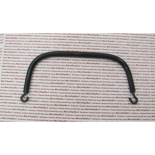 Poignée de selle vert foncé, entraxe de 180 mm, pour selles VESPA 125 et 150, adaptable à tous les modèles.