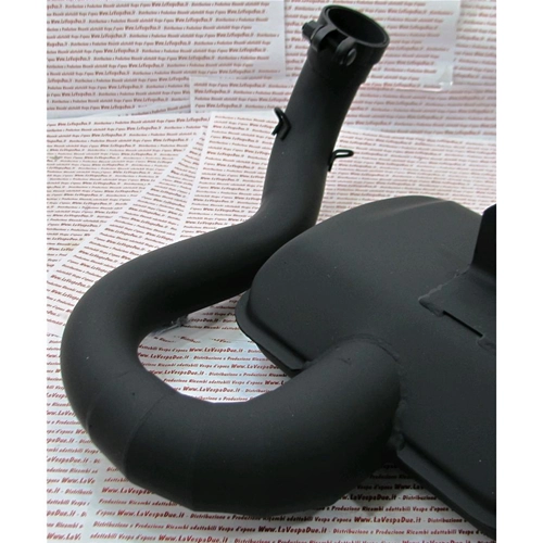 SIP ROAD 2.0 Expansionsschalldämpfer für VESPA PX 200 PE RALLY COSA mit doppeltem Chromauspuff