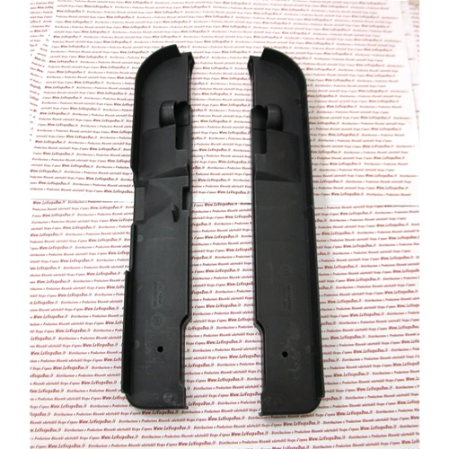 Par de estriberas negras para PIAGGIO 50 SI MIX FL de 1996 a 1999 ro 228989