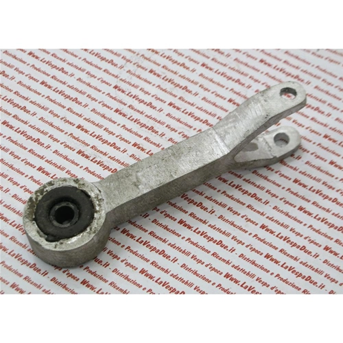 Aluminum engine mount arm for APE 125 A1T A11T A12T A15T from 1947 to 1952, handcrafted in Italy.