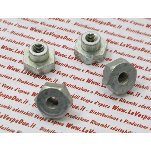 M8 stepped nut for wheel fixing for VESPA 98 from 1946 internal diameter mm 8 wrench mm 19