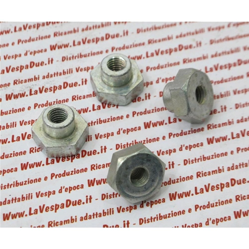 M8 stepped nut for wheel fixing for VESPA 98 from 1946 internal diameter mm 8 wrench mm 19