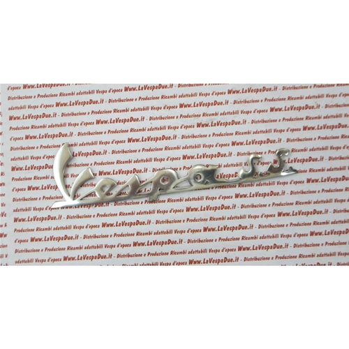 Letras frontales de aluminio pulido para VESPA 180 SS SUPER SPORT, artículo antiguo.