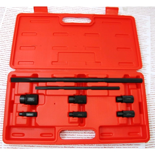 Wheel bearing assembly and disassembly tool for VESPA APE LAMBRETTA 50 80 90 125 150 160 180 200 set with 6 bushings of mm 10 12 15 17 20 25