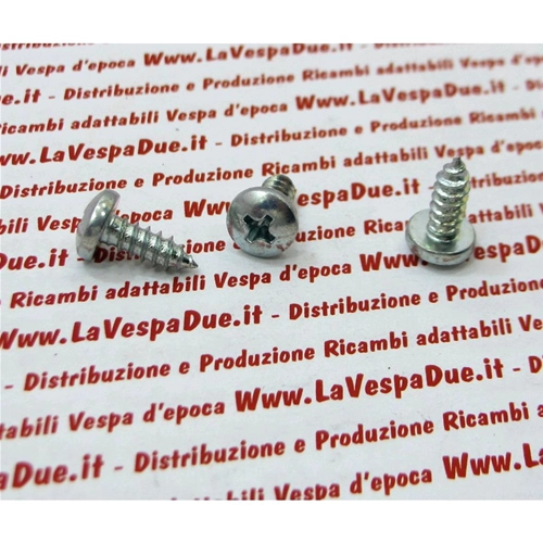Selbstschneidende Schraube Ø 4,8 x 13 zur Befestigung der Lüfterabdeckung für VESPA PK 50 XL FL FL2 HP RUSH N PX T5 Motorhaubenhaken für VESPA PX 80 125 150 200 EURO 2 ro 008265