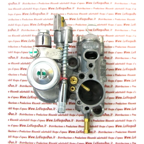 Carburatore DELL'ORTO SI 24.24 G per VESPA PX 125 T5 con miscelatore adattabile su tutte le VESPE Getto massimo 110