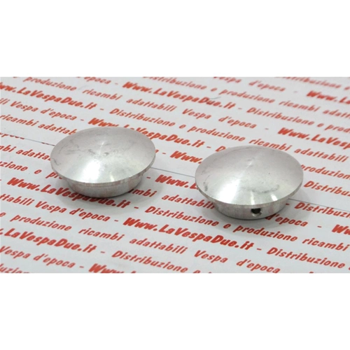 1 Tappo chiudi foro manopole VESPA 98 125 dal telaio V1T al V15T APE 125 cambio a bacchetta manubrio manopola in alluminio 1 pezzo