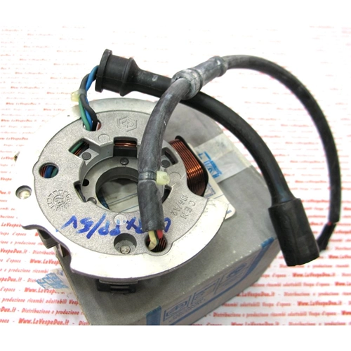 Original coil support stator for VESPA PK XL PLURIMATIC VA52T from 1985 to 1990, old stock