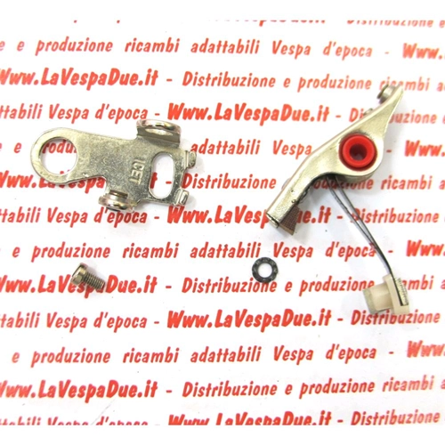 Contatti ruttore ICET originali VESPA 125 PRIMAVERA VMA1T 90 V9A1T 90 SUPER SPRINT V9SS1T 150 SUPER 180 SS APE 50 250 r.o. 129435 fondo di magazzino