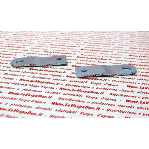 Pair of plates and galvanized clip kit for fixing the petrol tank of the VESPA 150 GS VS1T VS2T VS3T VS4T VS5T