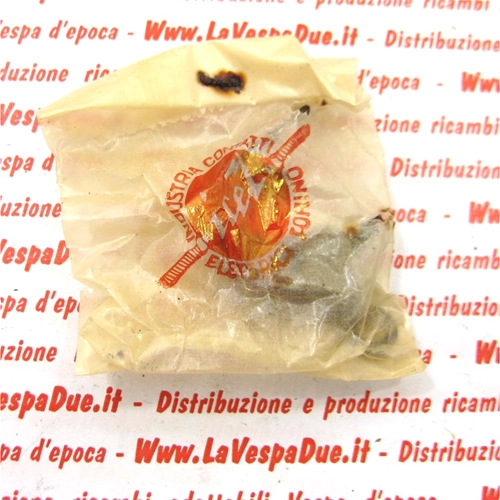 Contacts de disjoncteur ICET d'origine, ancien stock, pour moteur VESPA PIAGGIO MOSCONE FB de 1953 ro 3705 179/180