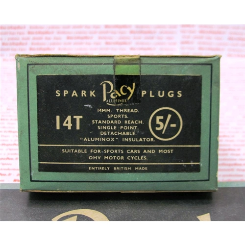 Bougies d'allumage amovibles PACY ALUMINOX SPARK PLUGS 14T équivalentes à NGK B6HS pour VESPA APE 98 125 150 de 1946 à 1952 - ancien stock
