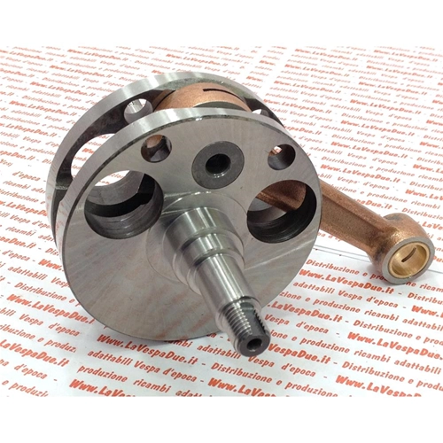 Vilebrequin complet fabriqué en Italie pour Vespa 125 VNA1 VNA2T, bielle 105, course 57, type d'origine italienne.