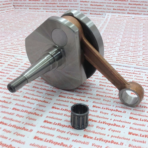 Albero motore completo made italy per VESPA 125 150 GT GTR SUPER SPRINT V. SPRINT TS corsa 57 mm in poi - Vespa 125 da VNB1T a VNB6T
