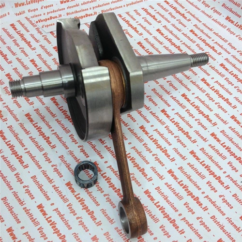Albero motore completo made italy per VESPA 50 N L R SPECIAL PK 50 S prima serie cono piccolo tipo originale