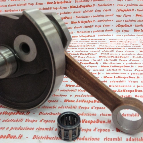 Albero motore completo made italy per VESPA 50 N L R SPECIAL PK 50 S prima serie cono piccolo tipo originale