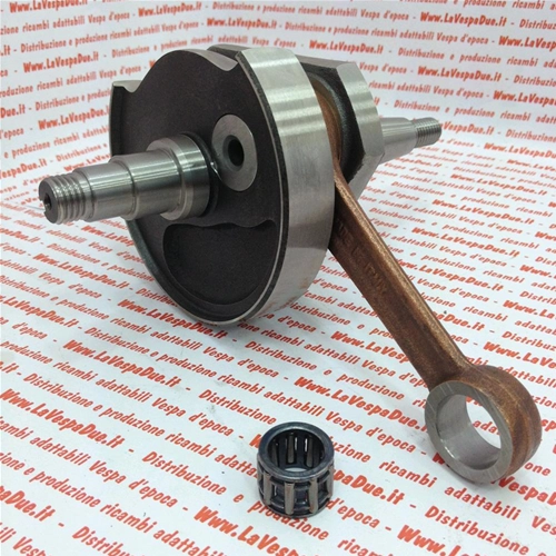 Albero motore completo made italy per VESPA 50 N L R SPECIAL PK 50 S prima serie cono piccolo tipo originale
