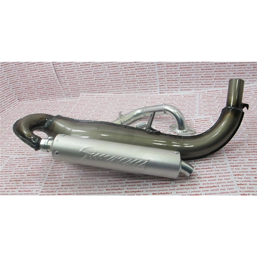 Silenciador de expansión SIMONINI en ALUMINIO para VESPA 125 ET3 PRIMAVERA