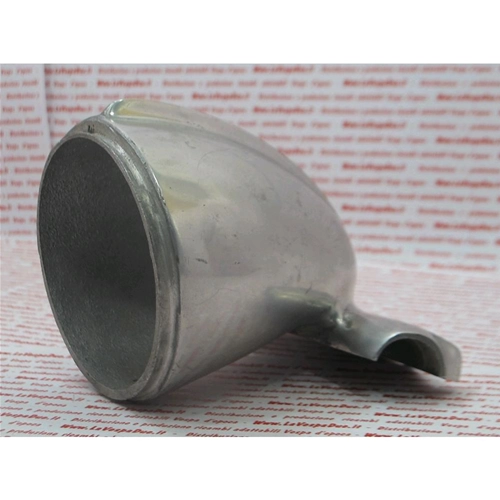 Aluminum front headlight body with handlebar mount for VESPA 125 U VU1T Utility vehicle, year 1953