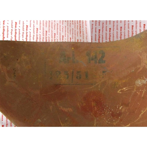 Cofano destro tipo aperto per VESPA 125 ACMA dal telaio V30T al V33T dal 1950 nuovo fondo di magazzino