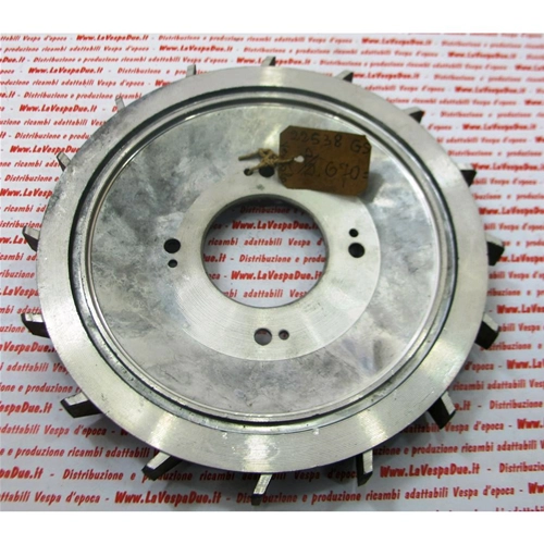Ventilateur de volant moteur pour Vespa GS 150 (cadres VS1 à VS5, VB1, VLT, APE, d'origine Piaggio, ancien stock)