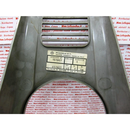 Original grey front grille nose for APE PENTERO and APE MP, unsold stock