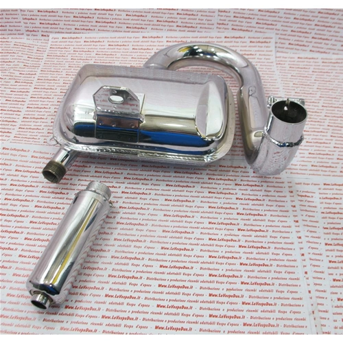 Maßgefertigter Expansionsschalldämpfer mit Endschalldämpfer für VESPA 80 125 150 PX PE VNA VNB TS SPRINT