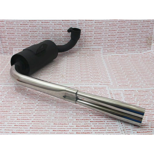 Vintage-Auspuffanlage mit Resonanzkammer für VESPA 80 125 150 PX PE VNA VNB TS SPRINT