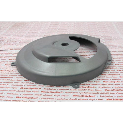Tapa del volante deportivo gris y cubierta del ventilador en moplen para VESPA 50 SPECIAL LRN 90 SS 125 ET3 PRIMAVERA