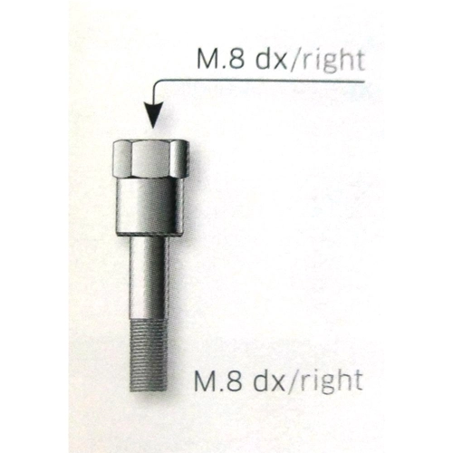 Tornillo adaptador para abrazadera de espejo VESPA 80 125 150 200 varios modelos