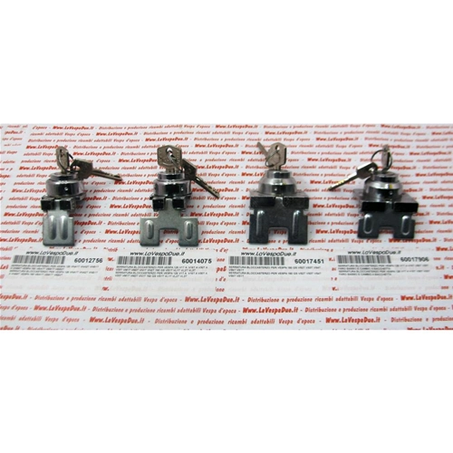 Bloqueo de dirección con llave NEIMANN VESPA 125 150 VNA VNB VBA VBB GL GS VB1 ACMA ro 082416
