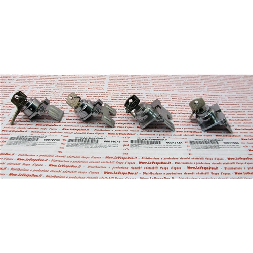 Bloqueo de dirección con llave NEIMANN VESPA 125 150 VNA VNB VBA VBB GL GS VB1 ACMA ro 082416