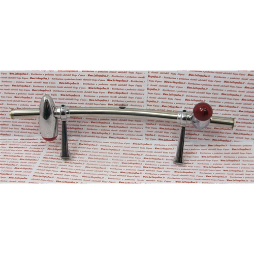 Barre chromée avec éclairage pour diverses applications, bord de protection, repose-pieds pour Vespa Ape Lambretta, ancien stock