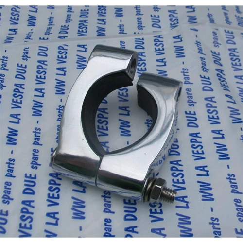SOPORTE DE ALUMINIO PULIDO PARA EL MONTAJE DEL ESPEJO EN EL MANILLAR IZQUIERDO/DERECHO PARA VESPA 160 GS VNB VB1 VBA1 VBB1>2T