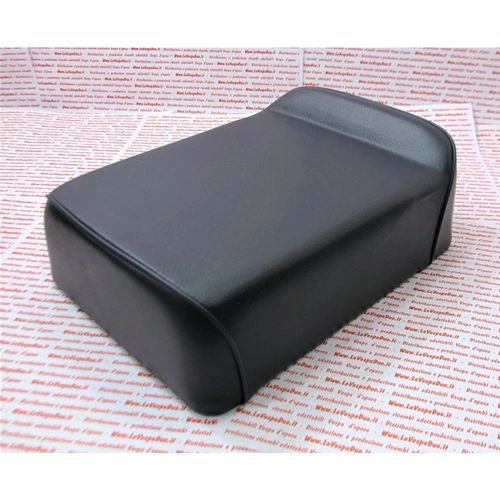 COUSSIN DE SIÈGE NOIR POUR VESPA 125 150 200 PX PE ET3 GS ETC....