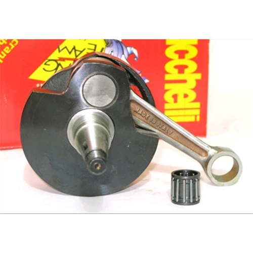 Albero Motore MAZZUCCHELLI AMT 166 anticipato VESPA PE PX ARCOBALENO 200 RALLY Corsa 57 mm Cuscinetto 25 Biella int 110 mm